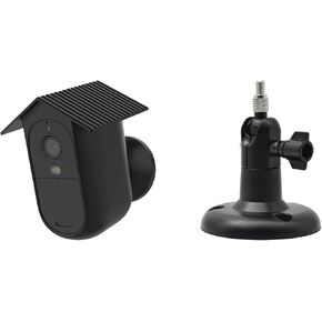 Holicfun Silicone Cover Skin and Wall Mount Bundle for Arlo Essential Outdoor Camera (2nd Generation)