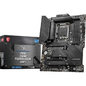 MSI MAG Z690 Tomahawk WiFi Gaming Computer Motherboard (ATX, 12th Gen Intel Core, LGA 1700 Socket, DDR5, PCIe 5, 2.5G LAN, M.2 Slots, Wi-Fi 6E) Intel PC Motherboards (Renewed)