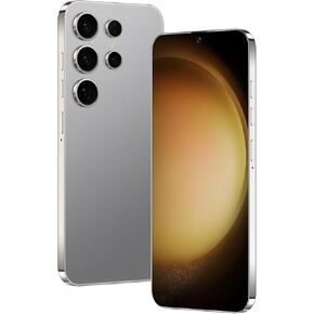 S23 Ultra Unlocked Cell Phone 4G Dual SIM Android Phone 8GB+256GB Unlocked Android Phone,7" HD+ Display,50MP+24MP Camera,6800mAh, 2025 Android Smart Phone (Titanium Gray)