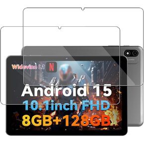 [2 Pack] Screen Protector for Headwolf WPad6 10 inch Android 15 Tablets, Tempered Glass Film, Screen Protector for Headwolf W6 10 inch Anti-Scratch & Sensitive & 9H Hardness