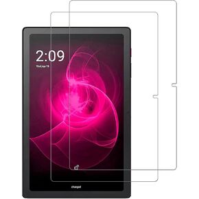 2-Pack Screen Protector Compatible with T-Mobile REVVL Tab 5G 10.36", HD Tempered Glass Anti-Fingerprints Bubble-Free Easy Installation 9H Hardness