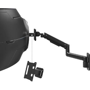Bundle Heavy Duty Monitor Wall Mount with VESA Adapter