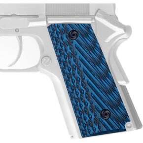 Guuun G10 Grips for Subcompact Para Ordnance 1911 Carry 9 C6 LDA - Diamond Cut Texture - 4 Color Options