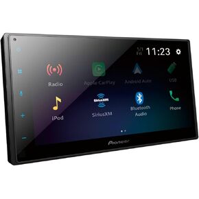Pioneer DMH-1800NEX 6.8" Double-Din Digital Multimedia Receiver - Built in Bluetooth, Wired Apple CarPlay and Android Auto, Touchscreen, Rear Camera Input