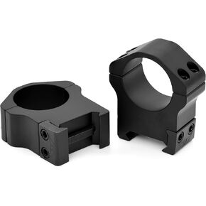 WARNE Scope Mounts Maxima Horizontal, 1 Inch, PA, Optic Rings, High, Matte Black