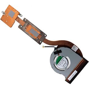 CPU Cooling Fan with Heatsink Thermal Pads Assembly Replacement for Dell Latitude E7450 E7440 EG50050S1-C480-S9A 3PMGM 03PMGM