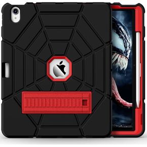 Grifobes for iPad Air 13 Inch (M3/M2) 2025/2024 ، غطاء وقائي قوي المقاوم للصدمات مع حامل قلم رصاص مدمج لـ I Pad Air 6th Gen 13 "للأطفال الأولاد (Red+Blue) in Kuwait