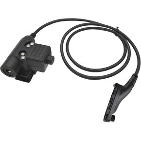 U94 Ptt Compatible for Motorola APX 6000 7000 8000 XPR 6550 7550 6550e 7550e Walkie Talkie (Cilitary Wiring)