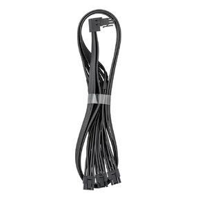 CableMod Basics C-Series 12V-2x6 12VHPWR StealthSense 90° PCIe Cable for Corsair (Variant A, 16 to 3 x 8-pin)
