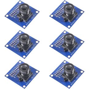 6pcs VGA OV7670 640x480 0.3Mega 300KP VGA CMOS Camera Module I2C Compatible with Arduino ARM FPGA