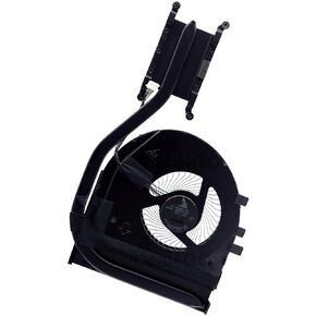 CPU Cooling Fan & Heatsink Thermal Module 01AW389 01AW390 Replacement for Lenovo ThinkPad T460P T470P (DIS)