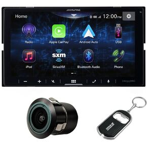 Alpine ILX-W770 6.75" Shallow-Chassis Digital Multimedia Receiver with Backup Bullet Camera
