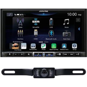 Alpine ILX-507 7" Multimedia Receiver with Bluetooth and DICA License Plate Camera