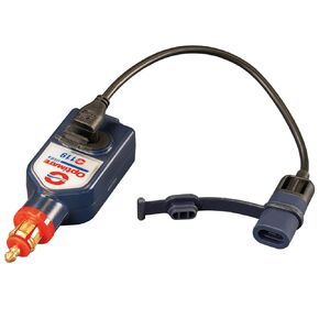 O-119 OptiMate Dual USB-C & USB-A Charger - Straight DIN Plug