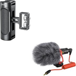 Bundle: SmallRig Mini Side Handle and SmallRig Shotgun Mic for Camera