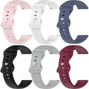 Compatible with Letsfit IW1 Lite Smart Watch Bands,Soft Silicones Wristband Adjustable Quick Release Replacement Watch Band Strap for Letsfit IW1 Lite Smartwatch Accessories