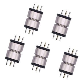 10 قطع مغناطيس الذكور الإناث 2 دبوس الكبل المغناطيسي مصباح LED LED إكسسوارات محطة توصيل طرفية 8 ملم