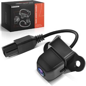 A-Premium Park Assist Camera Rear View Backup Reverse Camera Compatible with Select Toyota Models - 2009 2010 2011 2012 2013 Tacoma - Replace# 86790-04010