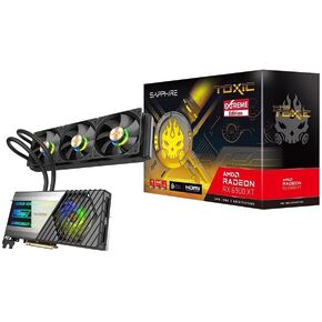 Sapphire 11308-08-20G Toxic AMD Radeon RX 6900 XT Extreme Edition PCIe 4.0 Gaming Graphics Card with 16GB GDDR6