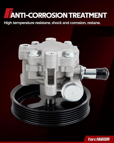Torchbeam Power Steering Pump Compatible with 2000-2004 Xterra 3.3, 1999-2004 Frontier 3.3, 21-5219 Power Steering Pump in Saudi Arabia
