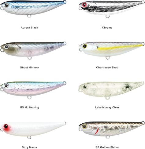 Lucky Craft Sammy 65 ، Freshwater Lake Bass Bass Fishing Exprice ، Topwater ، Smallmouth ، Floating ، الفوز بالبطولة ، المشي الكمال الكلب ، معدات الصيد ، إكسسوارات الصيد ، صيد الأسماك in Kuwait