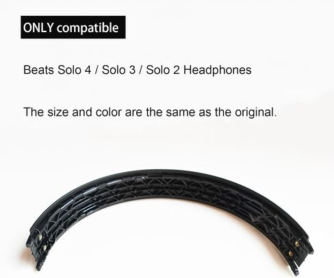 Solo 3 Headband - Replacement Parts Specifically Designed for Beats Solo 2 / Solo 2 Wireless Headphones (Matte Black) in Saudi Arabia