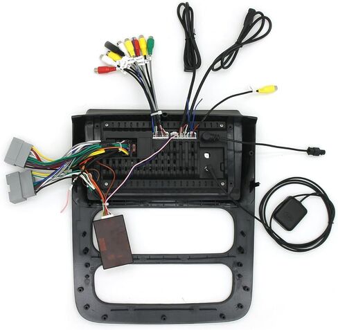 9" 4G+64G Android 13 Car Stereo fit for Dodge Ram 1500 2500 3500 2003 2004 2005 IPS Touchscreen Double Din Car Radio Stereo w/Wireless Carplay Android Auto GPS Navigation WiFi BT SWC Backup Camera Mic in Kuwait