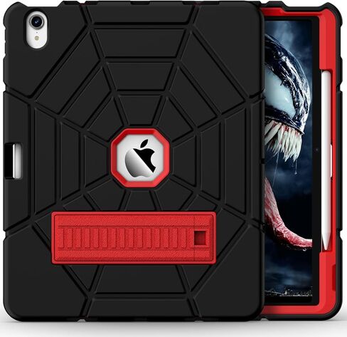 Grifobes for iPad Air 13 inch (M3/M2) 2025/2024, Heavy Duty Shockproof Rugged Protective Cover with Pencil Holder Built-in Stand for i Pad Air 6th Gen 13" for Kids Boys (Red+Blue) in Kuwait