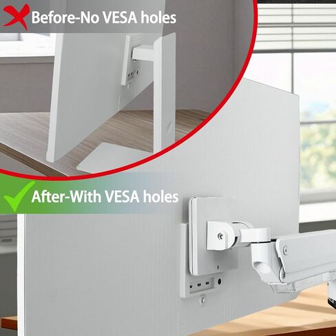 M8 Vesa Mount Adapter Compatible with Samsung M80B Series 32in 4K Monitor for 2022 M8, M80B, 32M80B, 32BM80, LS32BM801，LS32BM80B，LS32BM80G，LS32BM80P（Not Compatible with 2023 M80C and M80D） in Kuwait