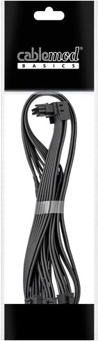 Cablemod Basics C-series 12v-2x6 12VHPWR StealthSense 90 ° PCIe كابل Corsair (المتغير A ، 16 إلى 3 × 8 دبوس) in Kuwait