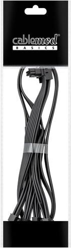 Cablemod Basics C-series 12v-2x6 12VHPWR StealthSense 90 ° PCIe كابل Corsair (المتغير A ، 16 إلى 3 × 8 دبوس) in Kuwait