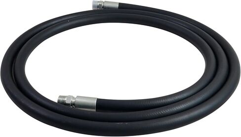 3/4 Inch ID Fuel Transfer Hose Length 20 FT W/Dual NPT Threads Connecter (NPT Male Fittings Size 3/4 Inch & 3/4 Inch) for Fuel Pump & Dispensing Diesel Fuel,Gasoline,Kerosene Biodiesel in Kuwait