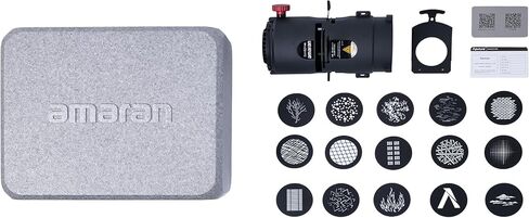 Aputure Amaran Spotlight SE 19° معدّل عدسة الإسقاط لـ Amaran 300c، Amaran 150c، Amaran 200xS وأضواء تثبيت Bowens الأخرى (مجموعة عدسات 19°) in Kuwait