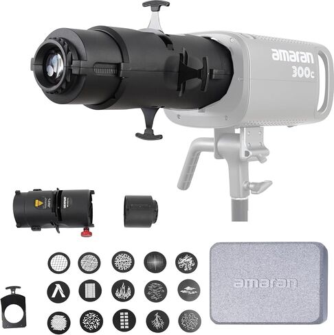 Aputure Amaran Spotlight SE 19° معدّل عدسة الإسقاط لـ Amaran 300c، Amaran 150c، Amaran 200xS وأضواء تثبيت Bowens الأخرى (مجموعة عدسات 19°) in Kuwait