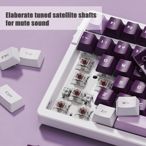 لوحة مفاتيح ألعاب ميكانيكية 100 مفتاح Mechanical ، لوحات مفاتيح مفاتيح حمراء ، إضاءة خلفية RGB ، لوحة مفاتيح سلكية 98 ٪ للعبة والمكتب in Kuwait