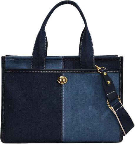 GLOD JORLEE Tote Bags for Women,Top-handle bags,Jeans Purses,Denim Hobo Shoulder Handbag for Travel,Shopping,Work in Saudi Arabia