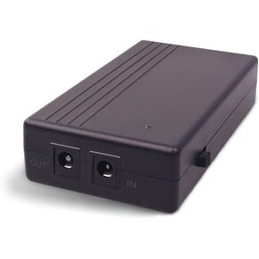 12V 1A UPS 14.8WH, Monitor DC EPS Uninterruptible Power Supply, Mini UPS with Back Up Battery for Modem, Router, CCTV Camera DVR and LED Lighting