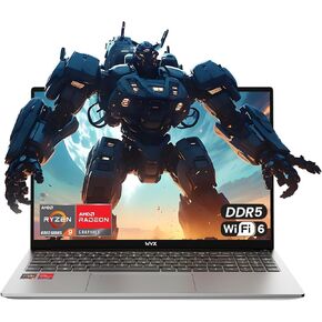 Gaming Laptop AMD Ryzen 9 6900HX (up to 4.9 GHz) Graphics AMD Radeon 680M 16 Inch FHD Computer 16GB RAM 512GB SSD WiFi 6 Bluetooth 5.2 DDR5 58Wh Battery