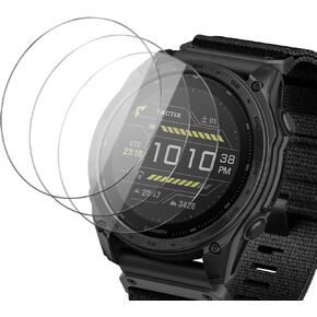 3 Pack Designed Screen Protector for Garmin tactix 8 51mm, 9 Hardness High Definition Anti-Scratch Bubble Free