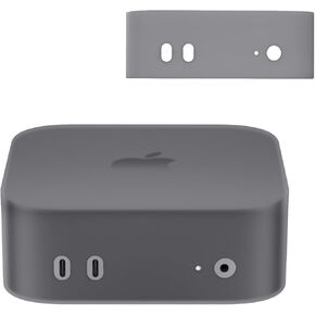 غطاء واقي من السيليكون لـ Mac Mini 2024 - Drop و Scratch و Shock & Dust Proof - Clear Black