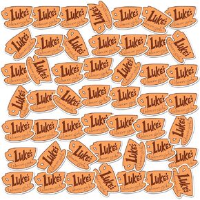 Gilmore Girls Luke's Diner 50ct Vinyl Large Deluxe Stickers Variety Pack - Laptop, Water Bottle, Scrapbooking, Tablet, Skateboard, Indoor/Outdoor