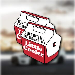 Don’t Hate Me Funny Stickers 3 inch- Funny Meme Stickers for Adults, Cool Decals for Men & Women, Offensive & Inappropriate Sticker Pack with Dark Humor Designs for Water Bottles, Bumpers, Work & More