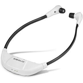 SIMOLIO Replacement TV Headphone for 2025 NEW Under Chin Headphones, Replacement Headset for SIMOLIO Under Chin Headphones, Wireless Headphone for Hard of Hearing & Seniors