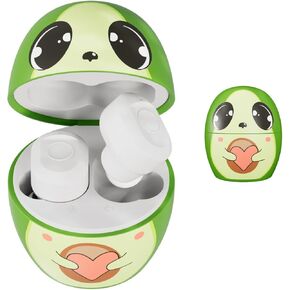 Coby Kids Wireless Earbuds – Umi The Unicorn Bluetooth Ear Buds for Children, Safe Volume, 24-HR Play, Water-Resistant, Button Controls, Small Earbuds for Travel & School, Wireless Headphones for Kids