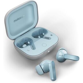 Motorola Moto Buds XT2443-1 Dinamic ANC, Triple Mic. Array, IPX IP54, Bluetooth 5.3, Dolby Atmos-Sound - (Illusion Blue)