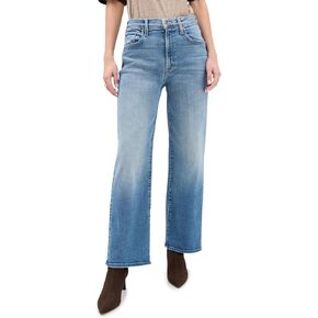 MOTHER Women's The Rambler Zip Flood Jeans