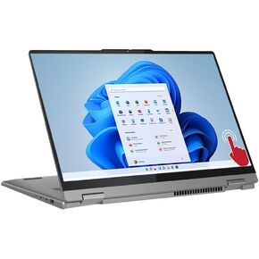 Lenovo IdeaPad 5 2-in-1 16IRU9 2025 Laptop 16" WUXGA IPS Touchscreen 10-Core Intel 7 150U 16GB LPDDR5 1TB SSD Intel Graphics Wi-Fi 6 Backlit Keyboard Fingerprint Stylus Pen Win10 Home w/ONT 32GB USB