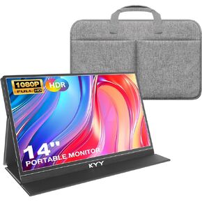 KYY 14" Portable Monitor and Travel Bag