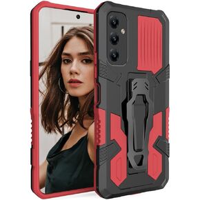 CCSamll for Samsung Galaxy A14 5G Case with Metal Belt Clip Holster, Military Grade Drop Protection Cover with Kickstand Phone Case for Samsung Galaxy A14 5G JJ Blue