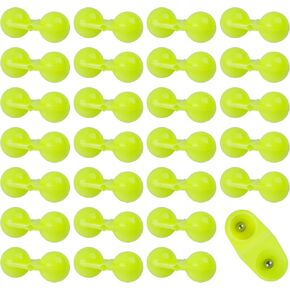 OROOTL Catfish Rattles Bells, 45pcs Fishing Double Rattle Beads for Catfishing Portable Catfish Rattle Attractor Floats Catfishing Equipment Tackle for Luring Fish